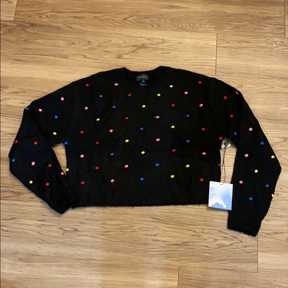 ✨NWT✨ Majorelle colorful dot sweater, size M - Picture 5 of 8